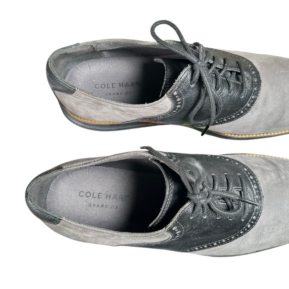 COLE HAAN Nubuck & Leather Grand Oxford Shoes main image 5